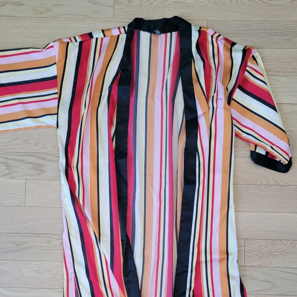 Multicolor kimono